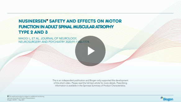 PubExplainer: Nusinersen safety and efficacy in adult SMA patients (Maggi et al., 2020)