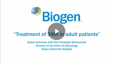 Video Interview Prof. Dr. Kleinschnitz "Treatment of SMA in adult patients"